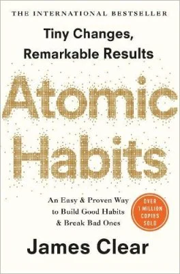 Book cover of Atomic Habits – James Clear