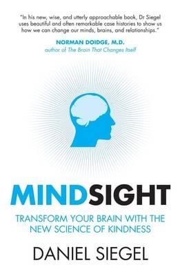 Cover of “Mindsight” by Daniel J. Siegel – white and blue design