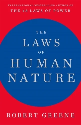 Cover of “The Laws of Human Nature” by Robert Greene – blue and red design