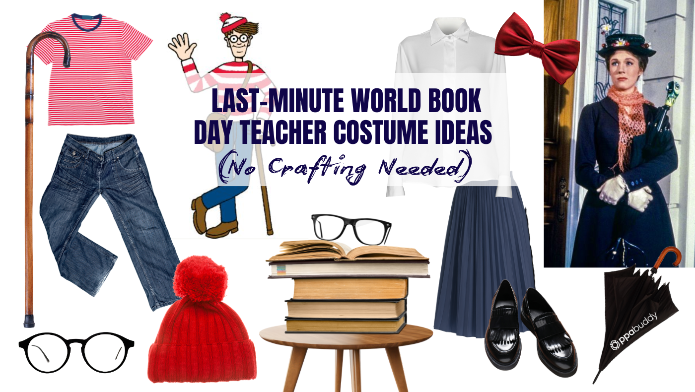 Last-Minute World Book Day Costumes for Teachers (Own-Clothes Only)